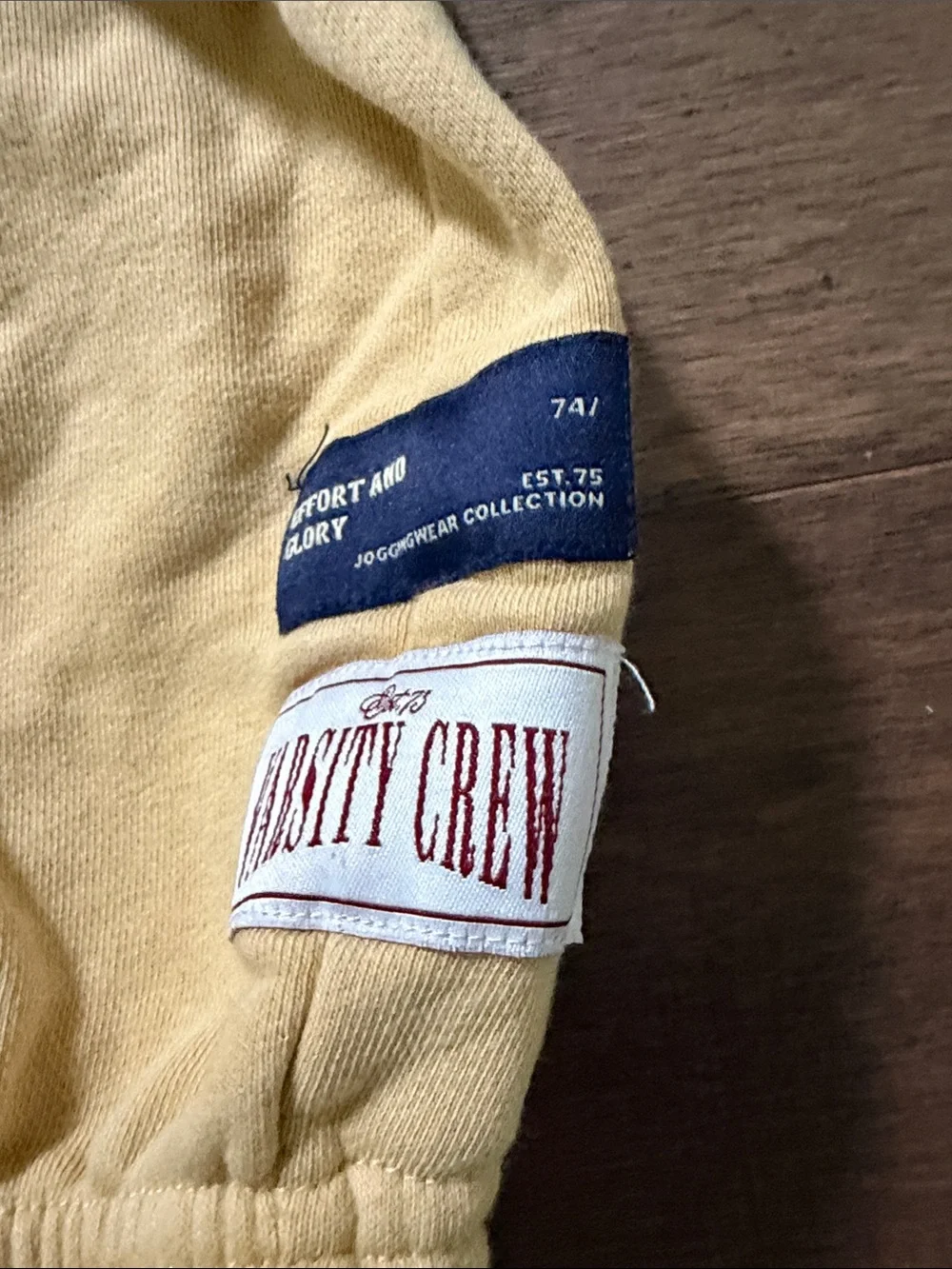 🎉Zara Light Yellow Kids Sweatpants with Drawstring